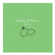 Weddingbook - Ring green Weddingbook - Ring green