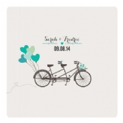 Weddingbook - In for a ride aqua